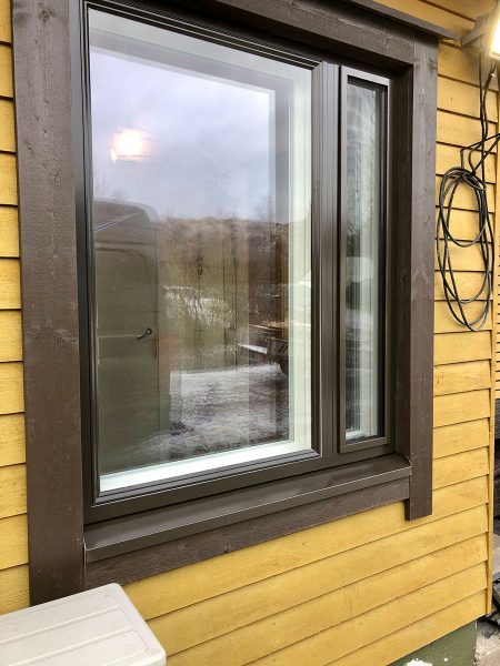 Uuden Skaala -ulkoikkunan asennuskuva