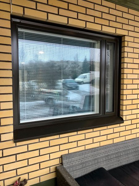 Uuden Skaala -ulkoikkunan asennuskuva